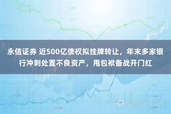 永信证券 近500亿债权拟挂牌转让，年末多家银行冲刺处置不良资产，甩包袱备战开门红